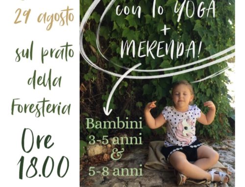 Giocare con lo Yoga & Merenda in Foresteria!